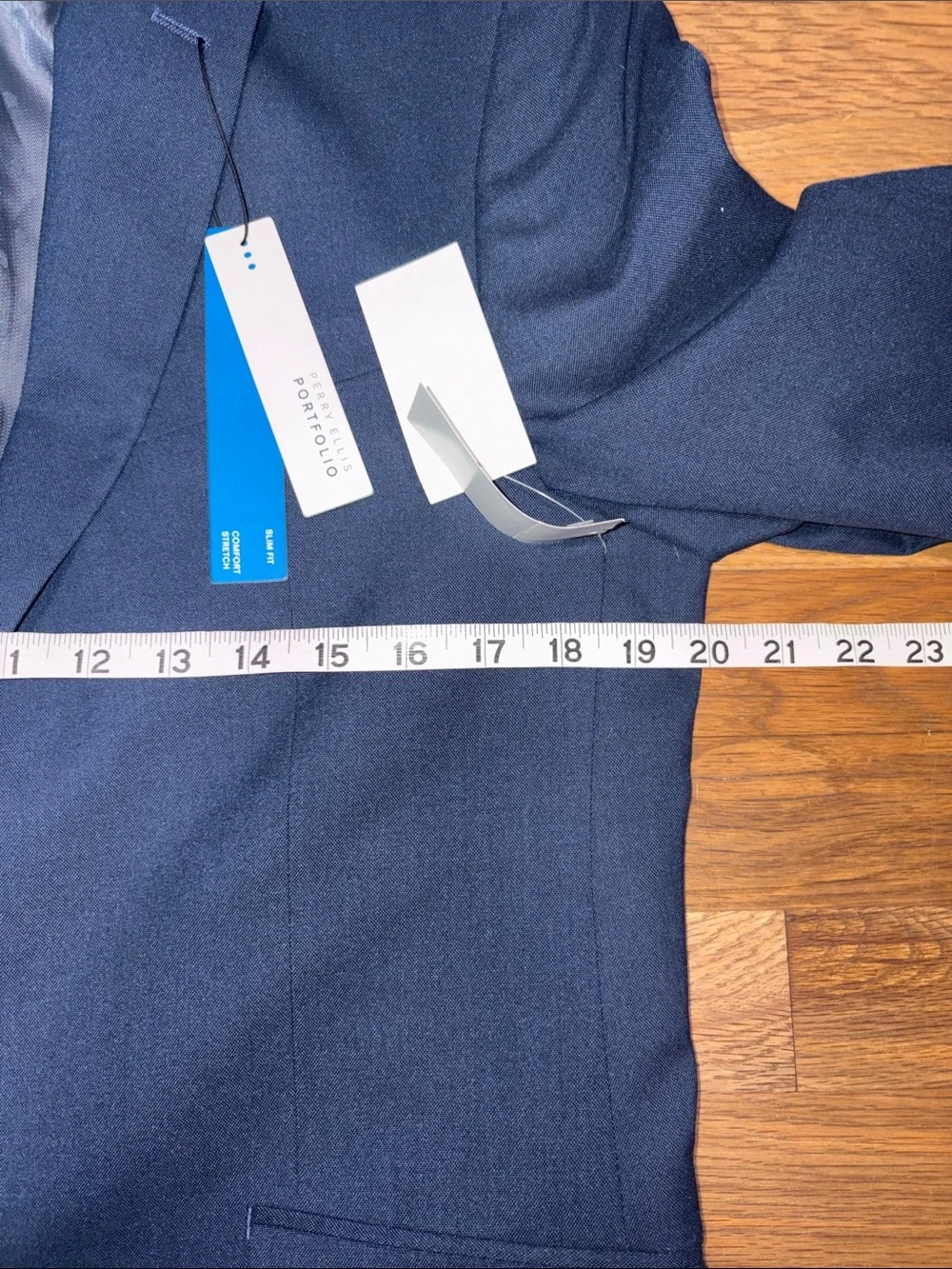 PERRY ELLIS Portfolio navy suit jacket